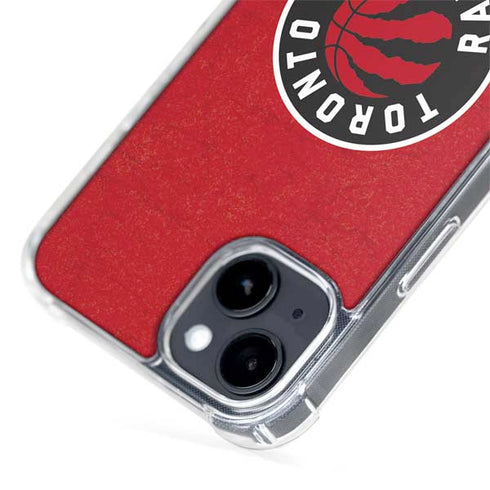 NBA Toronto Raptors Distressed iPhone 15 MagSafe Case